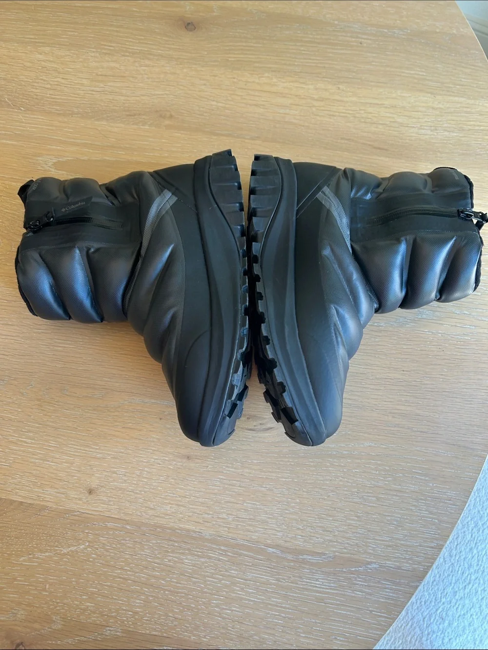 Columbia Snowtrot Peak ODX winter boots, Black, Size 9.5, NWOT